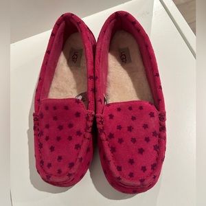 UGG Big Girls Kids Nasir Stars Pink Shearling 4